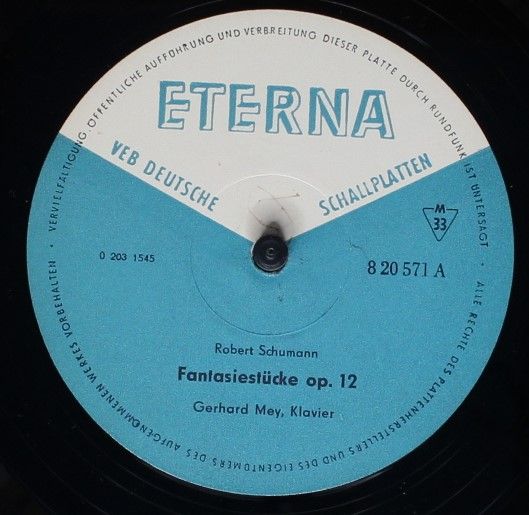 Eterna 8 20 571 - Robert Schumann, Frédéric Chopin - Fantasiestü - Image 3