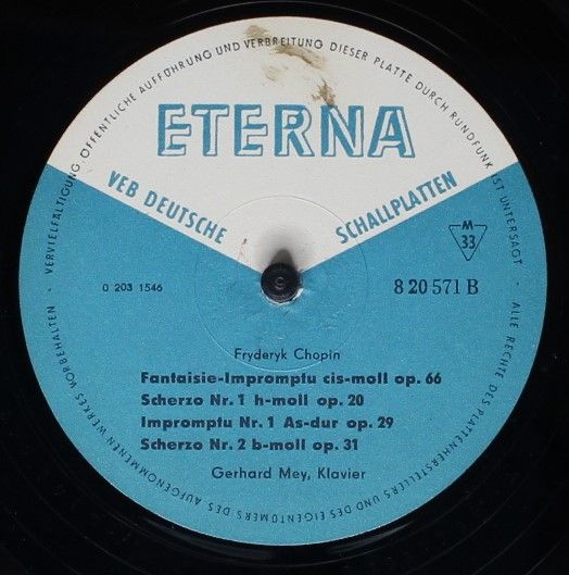 Eterna 8 20 571 - Robert Schumann, Frédéric Chopin - Fantasiestü - Image 4