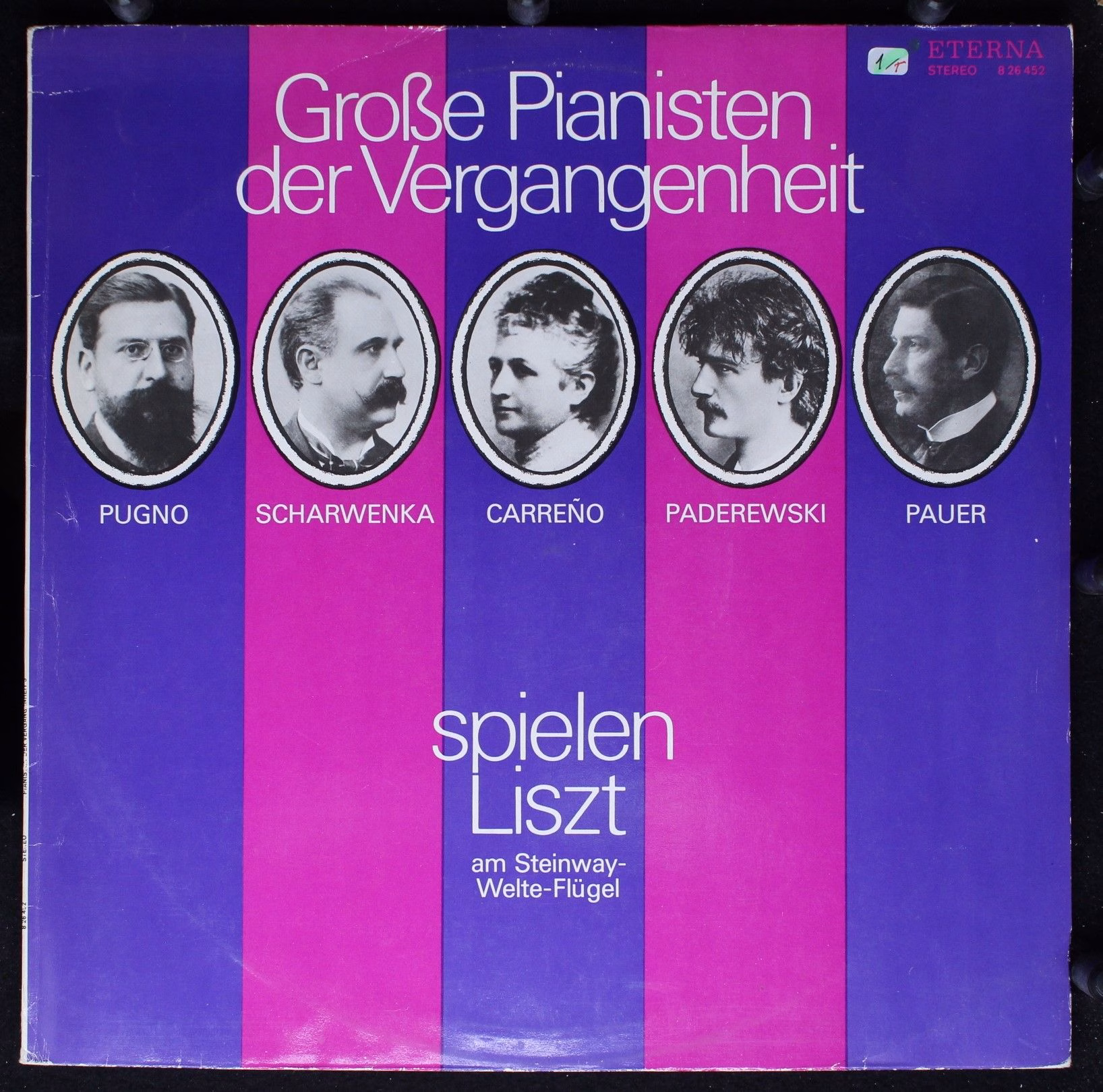 Eterna 8 26 452 - Franz Liszt, Raoul Stéphane Pugno, Xaver Schar