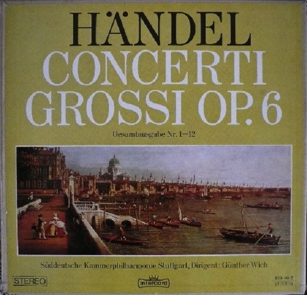 Intercord 973-09 Z - Georg Friedrich Händel, Süddeutsche Kammer-