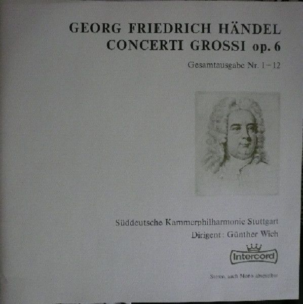 Intercord 973-09 Z - Georg Friedrich Händel, Süddeutsche Kammer- - Image 8