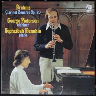 Philips 9500 784 - Johannes Brahms, George Pieterson, Hephzibah