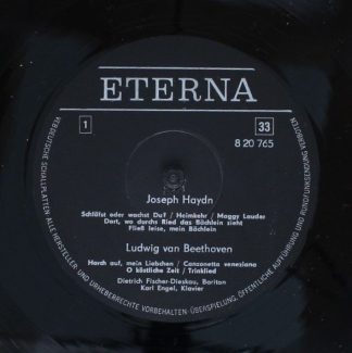 Eterna 8 20 765 - Joseph Haydn, Ludwig van Beethoven, Carl Maria