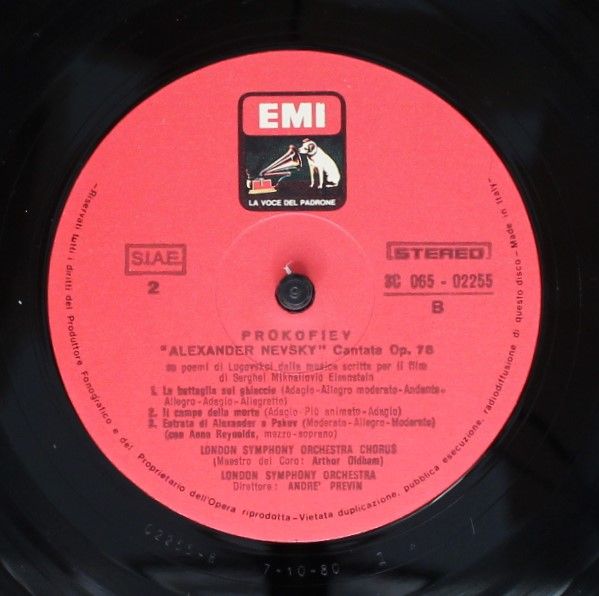 La Voce Del Padrone 3C 065-02255 - Sergei Prokofiev, Anna Reynol - Image 4