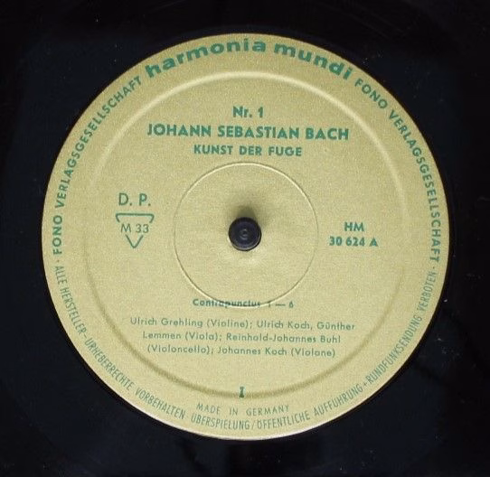 Harmonia Mundi HM 30624/25 - Johann Sebastian Bach - Die Kunst D - Image 4