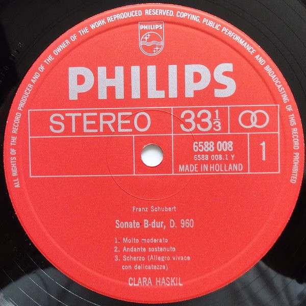 Philips 6733 002 - Clara Haskil, Wolfgang Amadeus Mozart, Ludwig - Image 8