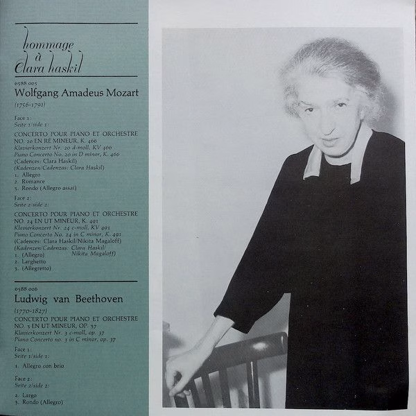 Philips 6733 002 - Clara Haskil, Wolfgang Amadeus Mozart, Ludwig - Image 10