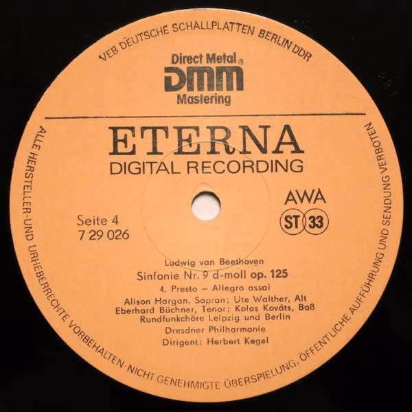 Eterna 7 25 025-026 - Ludwig van Beethoven, Alison Hargan, Ute W - Image 8