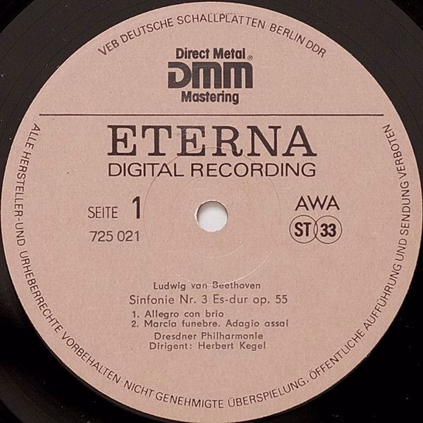 Eterna 7 25 021 - Ludwig van Beethoven, Dresdner Philharmonie, H - Image 3