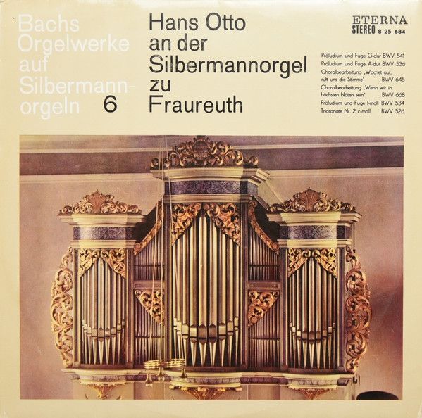Eterna 8 25 684 - Johann Sebastian Bach, Hans Otto - Hans Otto A
