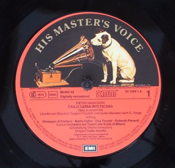 His Master's Voice 29 1269 1 - Pietro Mascagni, Ruggiero Leoncav - Image 7