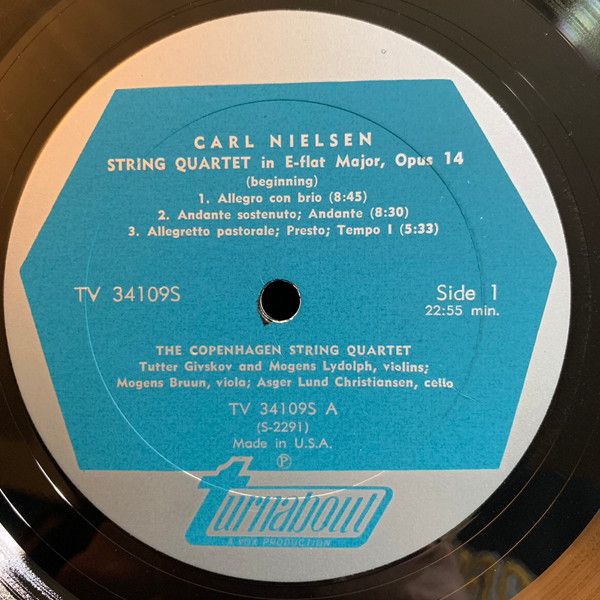 Turnabout TV 34109S - Carl Nielsen, Københavns Strygekvartet - S - Image 3