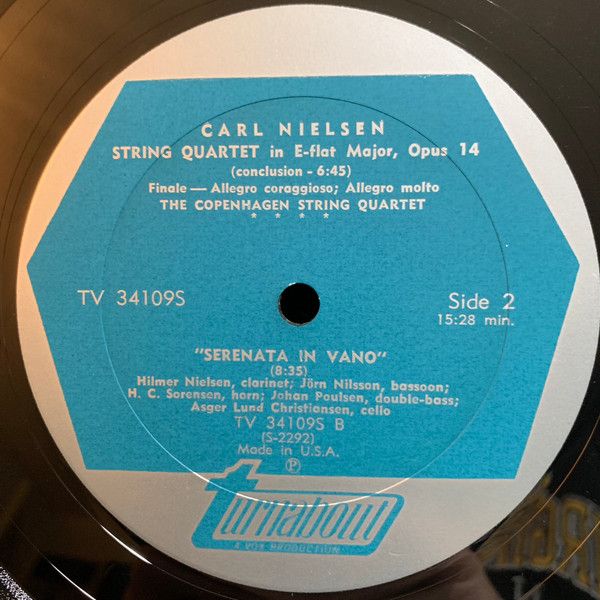 Turnabout TV 34109S - Carl Nielsen, Københavns Strygekvartet - S - Image 4