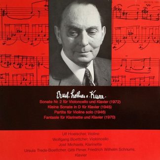 Musicaphon BM 30 SL 1950 - Ernst-Lothar von Knorr, Ulf Hoelscher