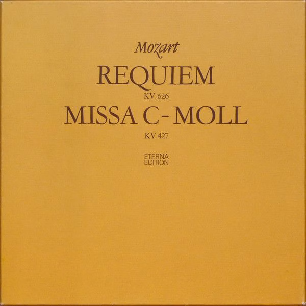 Eterna 8 25 404-406 - Wolfgang Amadeus Mozart - Requiem (KV 626)