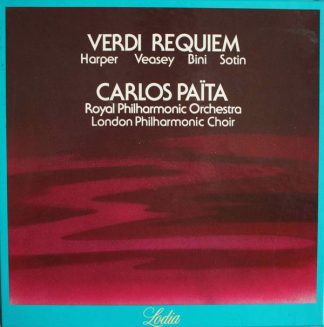 Lodia LOD 772/3 - Giuseppe Verdi, Carlos Païta, Heather Harper,