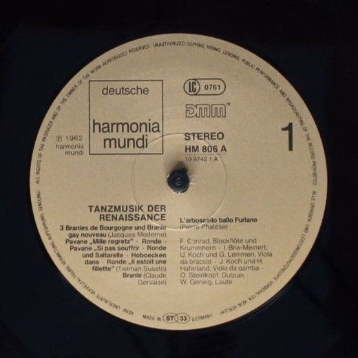 Deutsche Harmonia Mundi HM 806 A - Leonardo da Vinci - Le Figura - Image 7