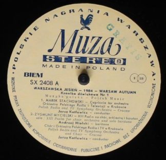 Polskie Nagrania Muza SX 2408 - Various - Warszawska Jesień - 19