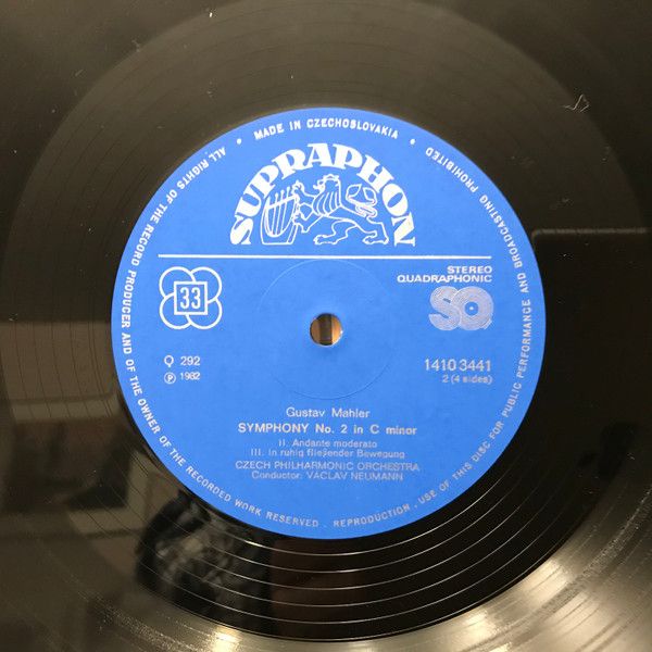 Supraphon 1410 3441-42 - Gustav Mahler, Gabriela Beňačková, Eva - Image 4