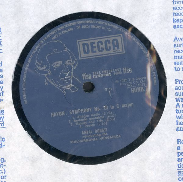 DECCA HDNB 7-12 - Joseph Haydn, Philharmonia Hungarica, Antal Do - Image 2