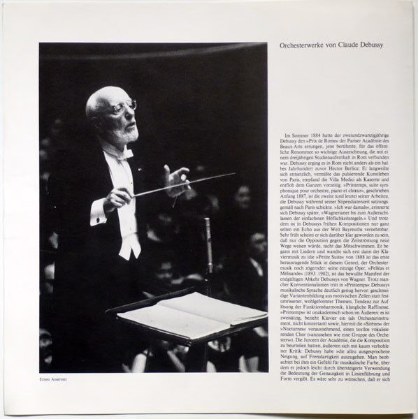 DECCA 6.35502 - Claude Debussy, L'Orchestre De La Suisse Romande - Image 12