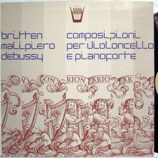 ARION ARN 411 STEREO - Benjamin Britten, Gian Francesco Malipier