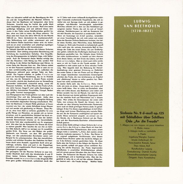 Eterna 8 20 417-418 - Ludwig van Beethoven, Gewandhausorchester - Image 3