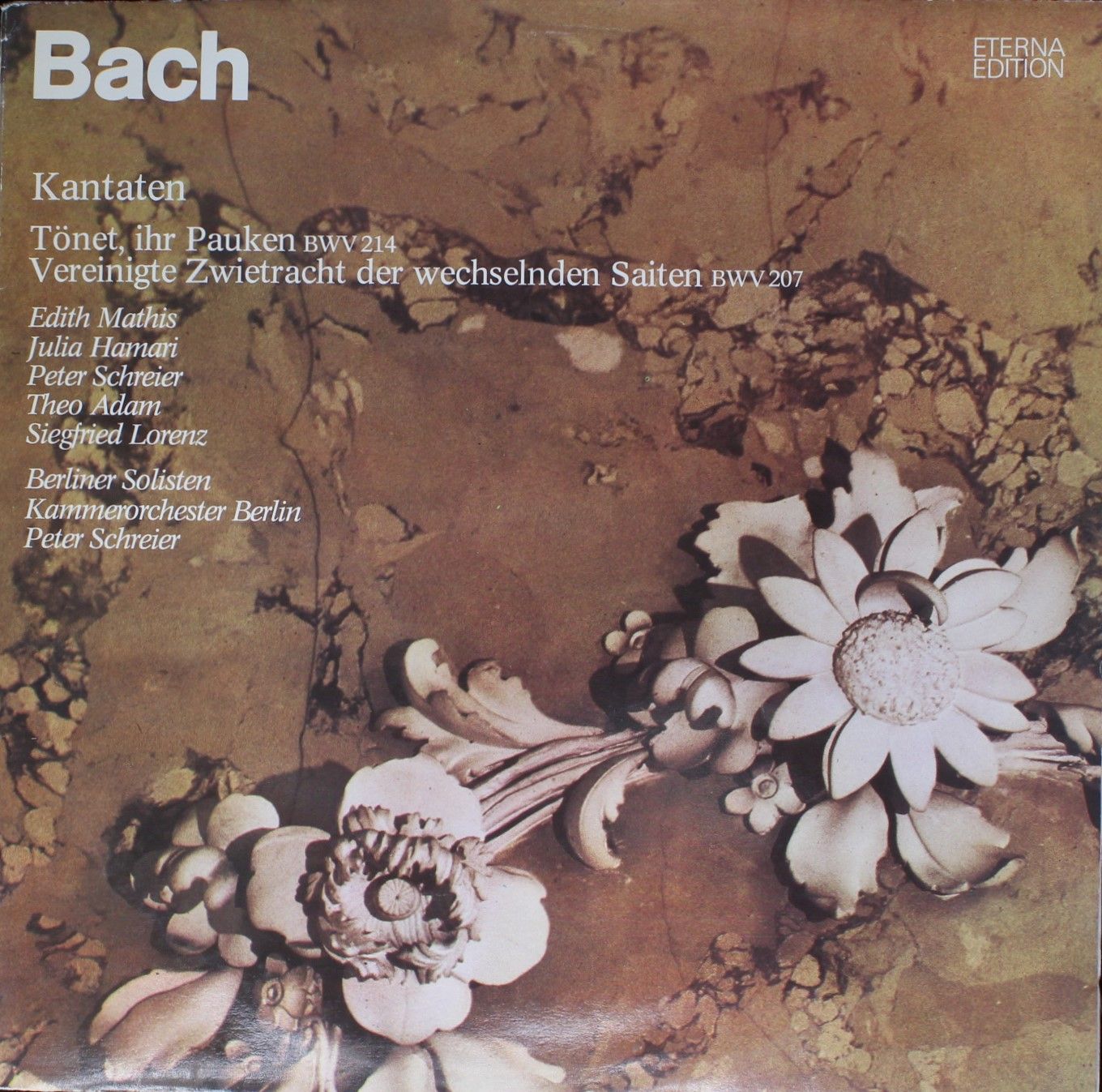 Eterna 8 27 171 - Johann Sebastian Bach - Tönet, Ihr Pauken BWV