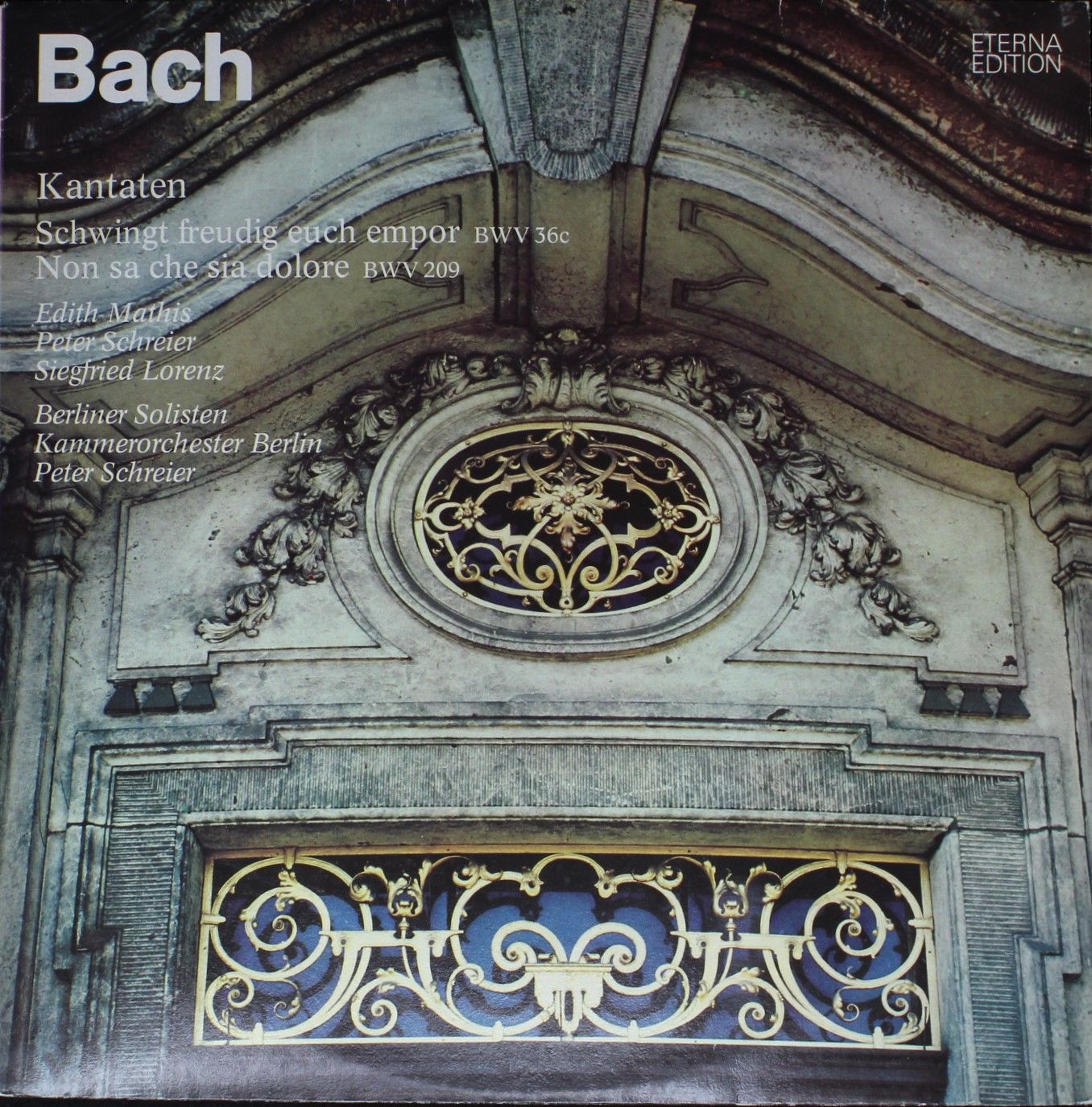 Eterna 8 27 416 - Johann Sebastian Bach, Edith Mathis, Peter Sch