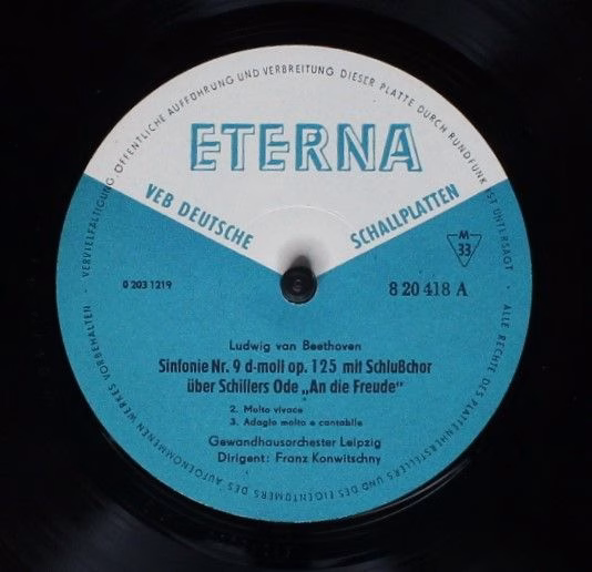 Eterna 8 20 418 - Ludwig van Beethoven, Gewandhausorchester Leip - Image 3
