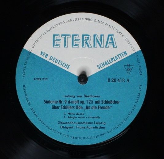 Eterna 8 20 418 - Ludwig van Beethoven, Gewandhausorchester Leip - Image 3