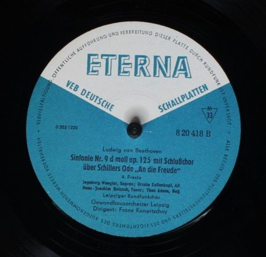Eterna 8 20 418 - Ludwig van Beethoven, Gewandhausorchester Leip - Image 4
