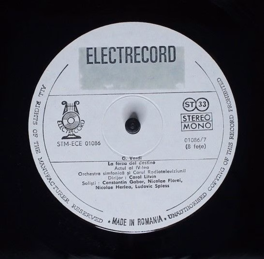 Electrecord STM-ECE 01083, 01084, 01085, 01086 - Giuseppe Verdi - Image 13