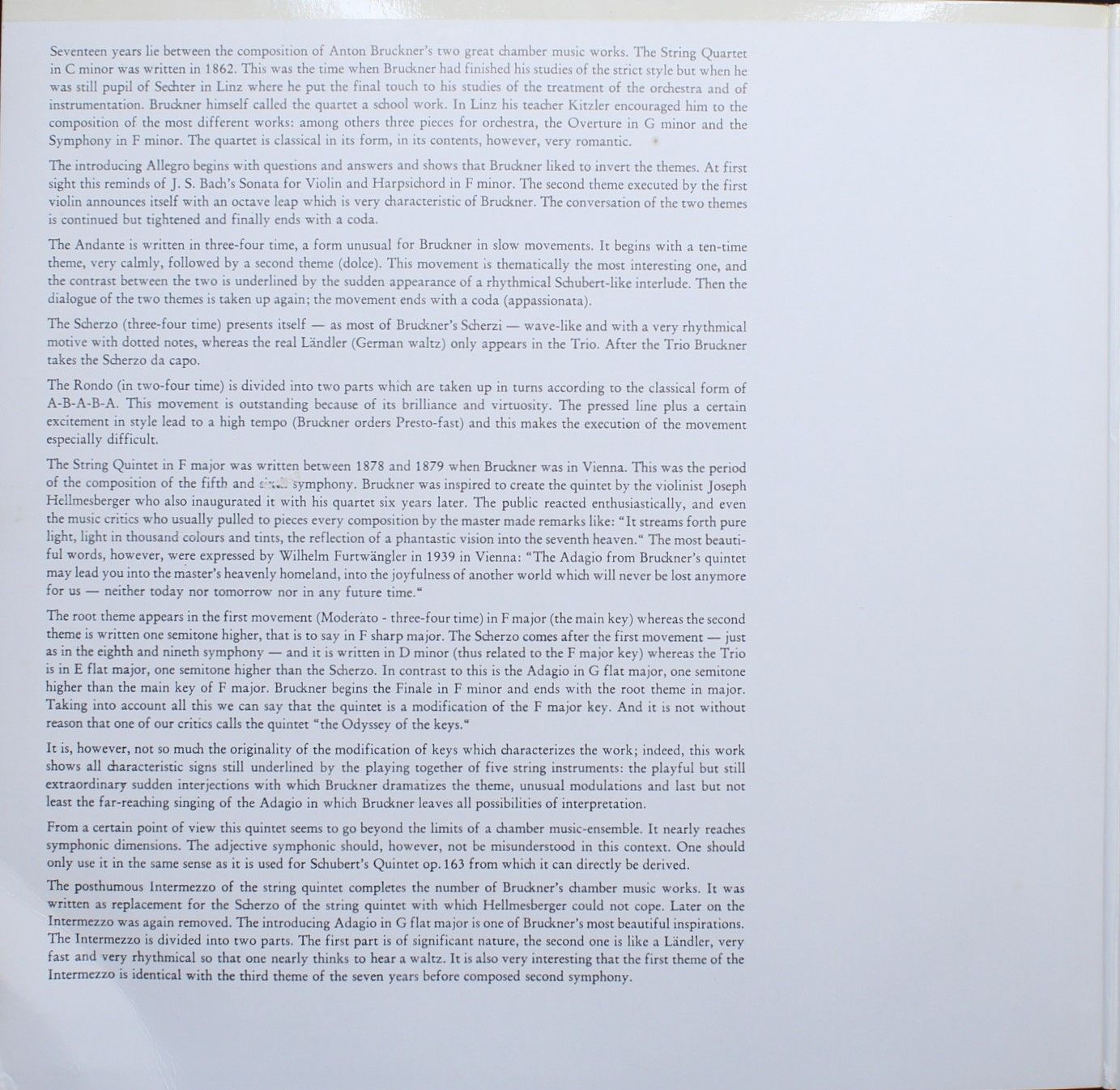 Da Camera Magna SM 92707/8 - Anton Bruckner, Das Keller Quartett - Image 3