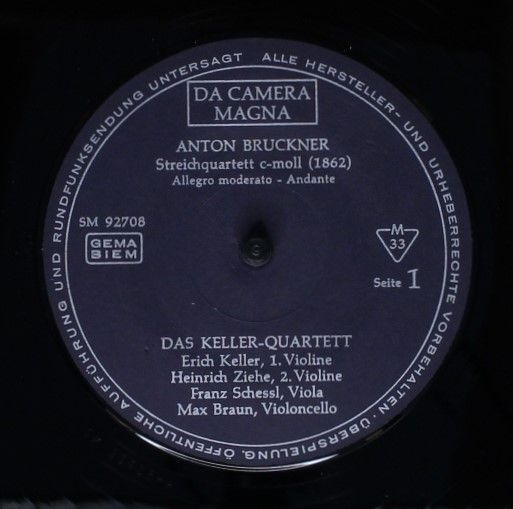 Da Camera Magna SM 92707/8 - Anton Bruckner, Das Keller Quartett - Image 5
