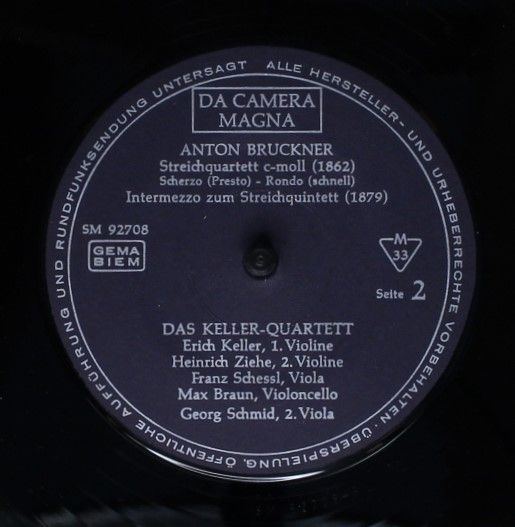 Da Camera Magna SM 92707/8 - Anton Bruckner, Das Keller Quartett - Image 6