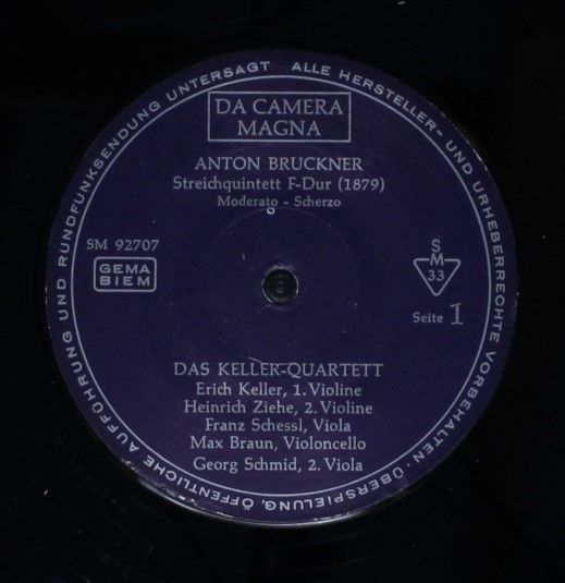 Da Camera Magna SM 92707/8 - Anton Bruckner, Das Keller Quartett - Image 7
