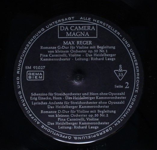 Da Camera Magna SM 91027 - Ludwig van Beethoven, Max Reger, Erig - Image 4