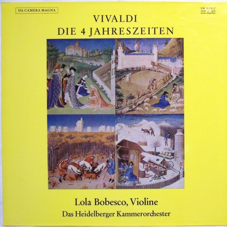 Da Camera Magna SM 91917 - Antonio Vivaldi, Lola Bobescu, Heidel