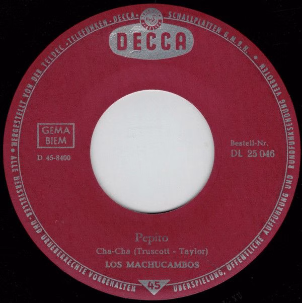 DECCA DL 25 046 - Los Machucambos - Pepito - Image 3