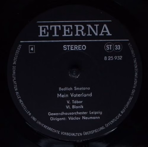 Eterna 8 25 931-932 - Bedřich Smetana, Gewandhausorchester Leipz - Image 8