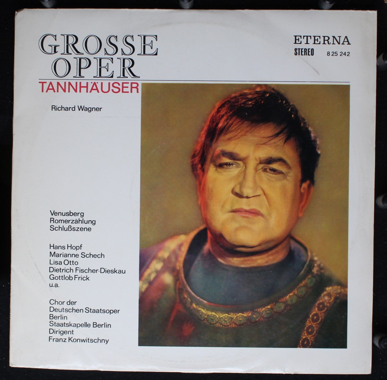 Eterna 8 25 242 - Richard Wagner, Hans Hopf, Marianne Schech, Li