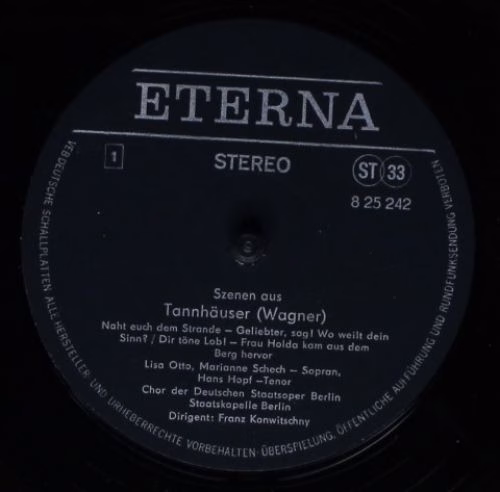 Eterna 8 25 242 - Richard Wagner, Hans Hopf, Marianne Schech, Li - Image 4