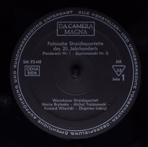 Da Camera Magna SM 92418 - Witold Lutoslawski, Krzysztof Pendere - Image 3