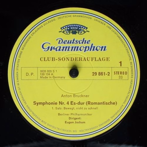 Deutsche Grammophon 29 861-2 - Anton Bruckner, Berliner Philharm - Image 5