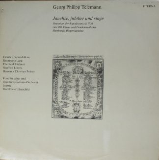 Eterna 8 27 352 - Georg Philipp Telemann - Jauchze, Jubilier Und