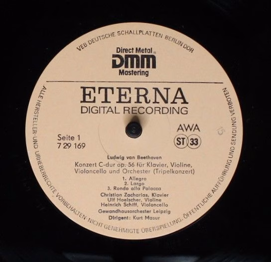 Eterna 7 29 169 - Ludwig van Beethoven, Ulf Hoelscher, Christian - Image 3