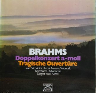 Supraphon 80 237 PK - Johannes Brahms, Josef Suk, The Czech Phil