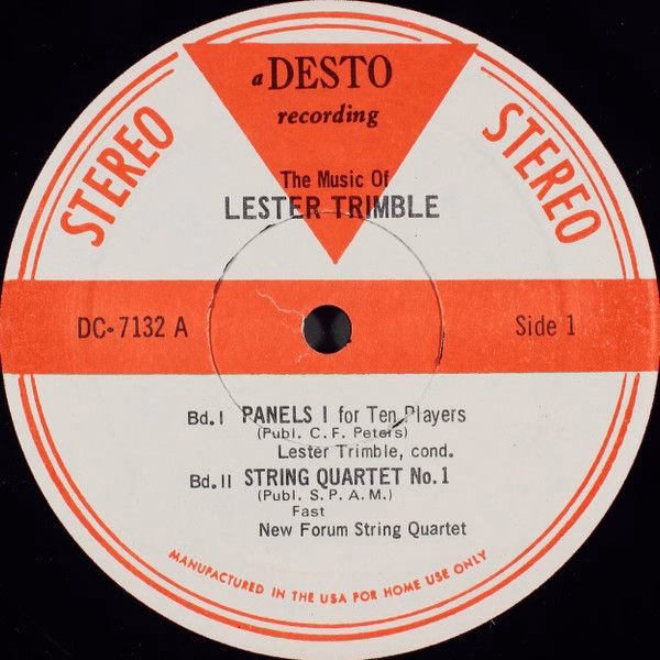 Desto DC-7132 - Lester Trimble - The Music Of Lester Trimble - Image 3