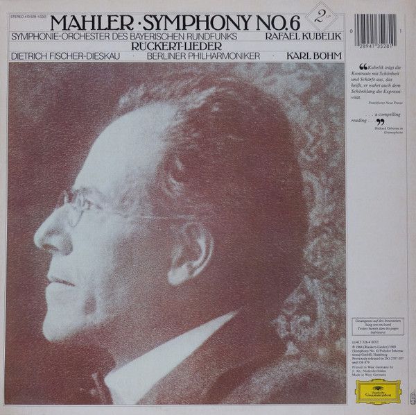Deutsche Grammophon 413 528-1 G X2 - Gustav Mahler, Symphonie-Or - Image 2